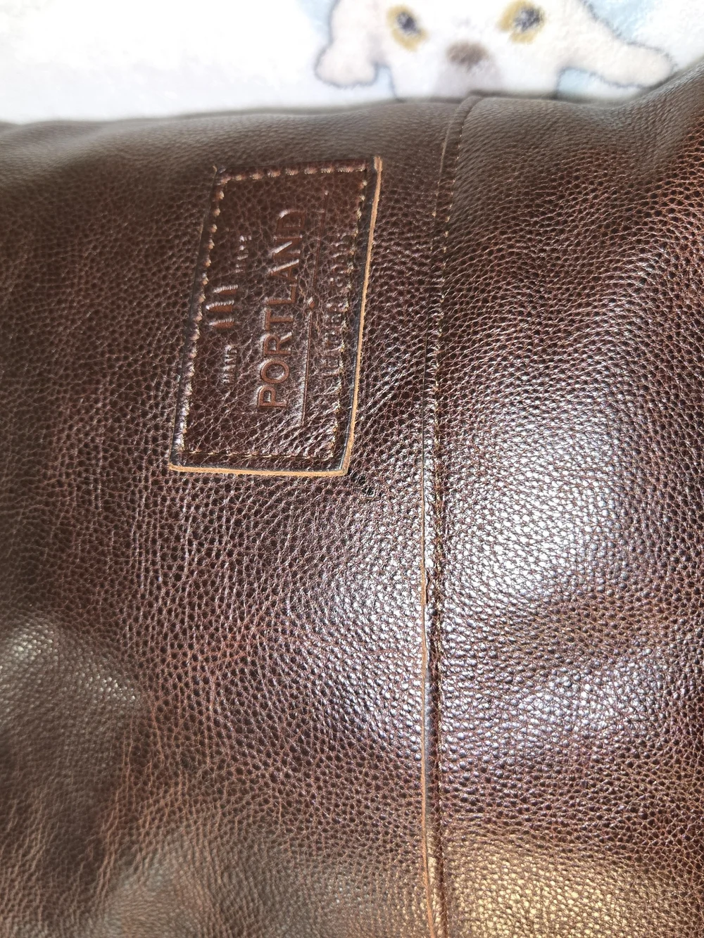 Portland Leather Dark Brown Roll-Top Backpack